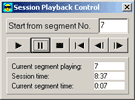 MindExplorer SW - Session Playback Control